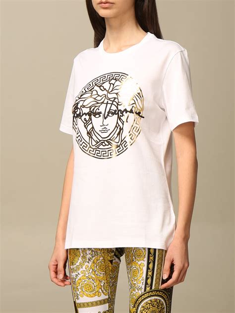 versace t shirt damen ebay|authentic Versace shirts.